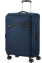 Mala de Viagem Média 66cm 4 Rodas Expansível Azul Meia-Noite - Litebeam | Samsonite