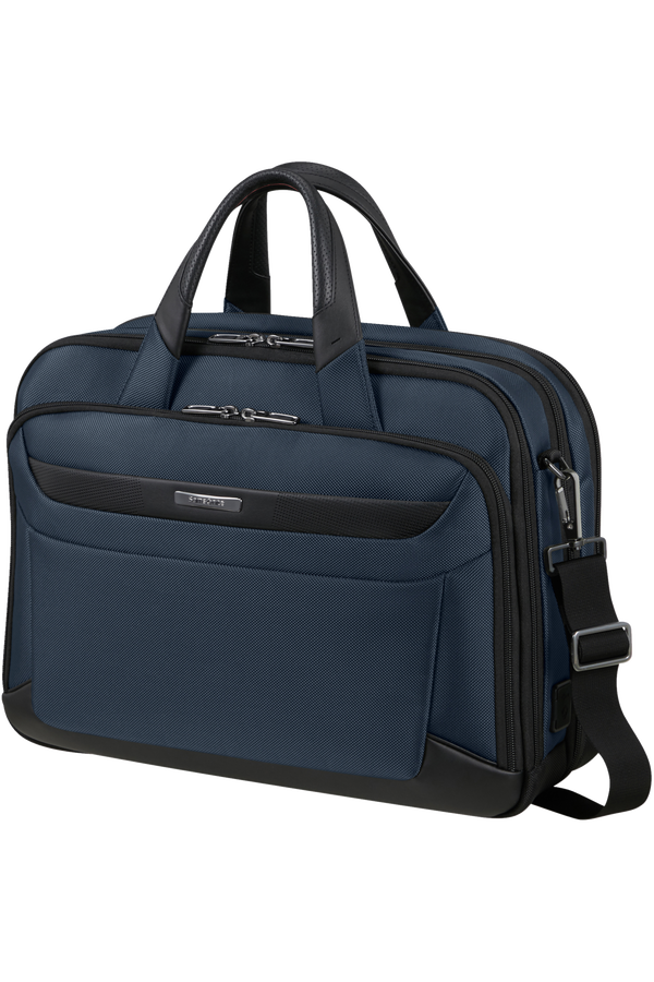 Pasta para Portátil 15.6" Expansível Azul - Pro-DLX 6 | Samsonite