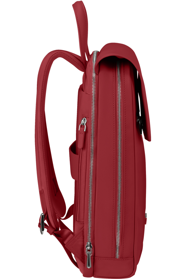 Mochila Feminina para Portátil 14.1" com Aba Vermelho - Zalia 3.0 | Samsonite