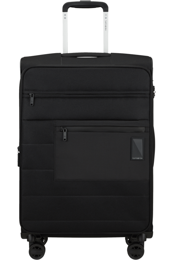 Mala de Viagem Média 66cm 4 Rodas Expansível Preta - Vaycay | Samsonite