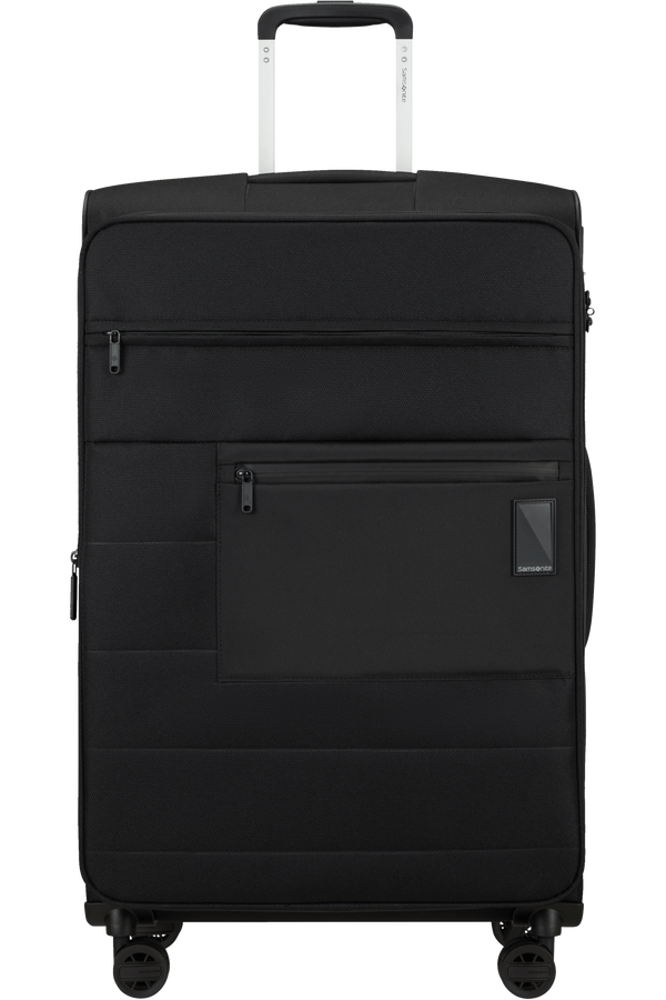 Mala de Viagem Grande 77cm 4 Rodas Expansível Preta - Vaycay | Samsonite