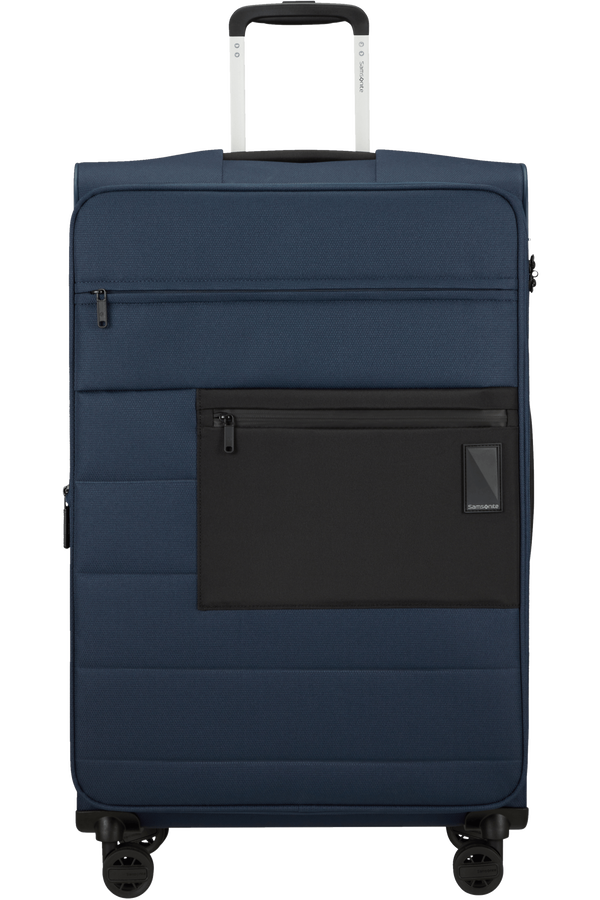 Mala de Viagem Grande 77cm 4 Rodas Expansível Azul Marinho - Vaycay | Samsonite