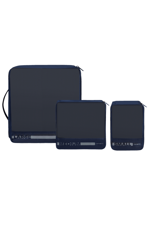 Conjunto 3 Bolsas de Arrumação Azul Marinho - Acessórios de Viagem | Samsonite