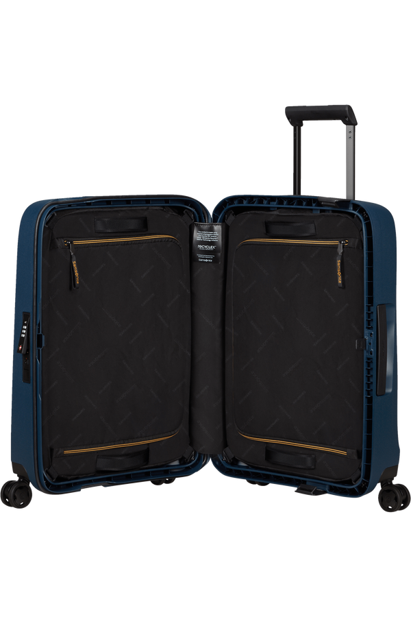 Mala de Cabine 55cm 4 Rodas Azul Meia-Noite - Essens | Samsonite