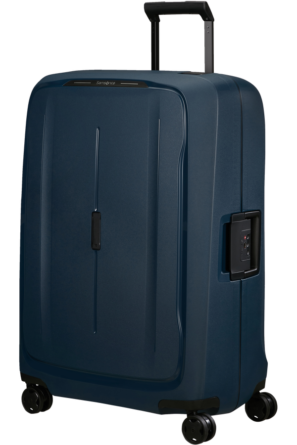 Mala de Viagem Grande 75cm 4 Rodas Azul Meia-Noite - Essens | Samsonite