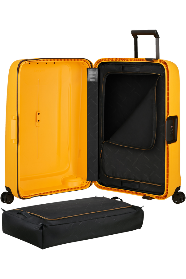 Mala de Viagem Grande 75cm 4 Rodas Amarelo Radiante - Essens | Samsonite