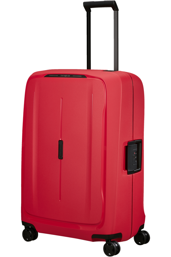 Mala de Viagem Grande 75cm 4 Rodas Hibisco Vermelho - Essens | Samsonite