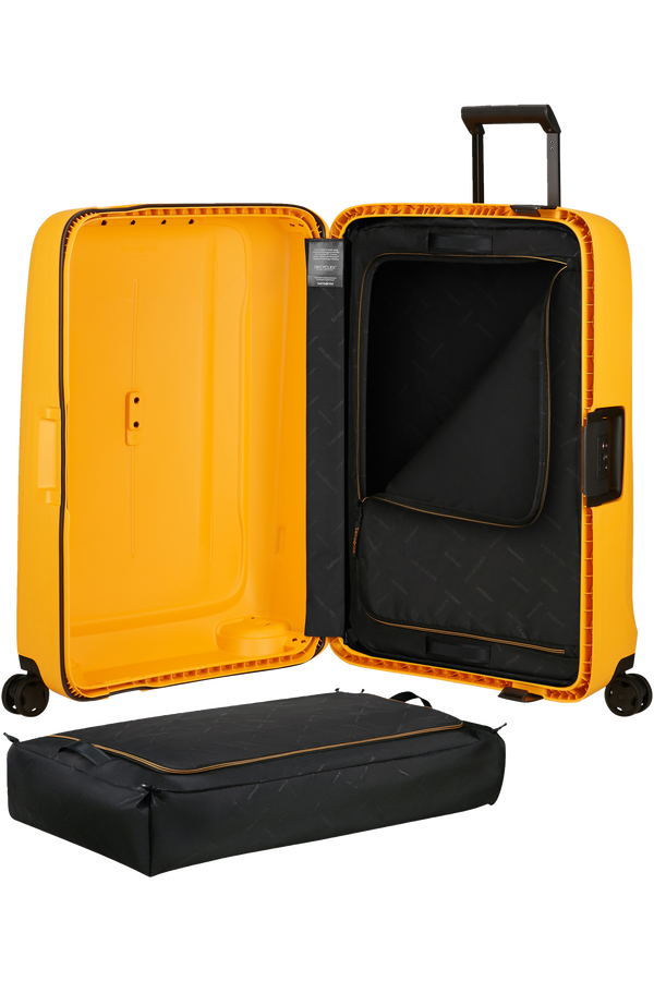 Mala de Viagem Média 69cm 4 Rodas Amarelo Radiante - Essens | Samsonite