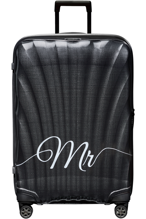 Mala de Viagem Grande 75cm 4 Rodas Mr. Preta - C-Lite | Samsonite