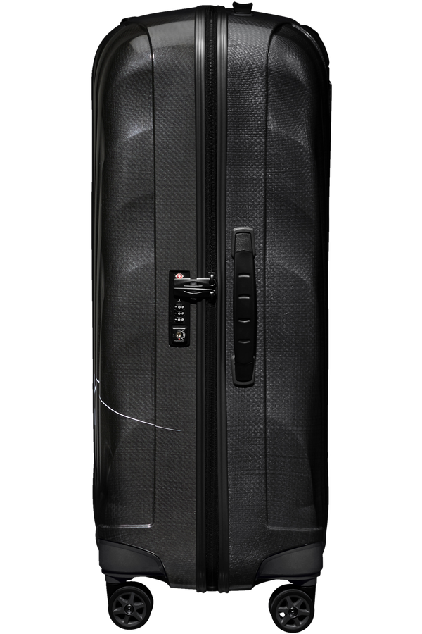 Mala de Viagem Grande 75cm 4 Rodas Mr. Preta - C-Lite | Samsonite