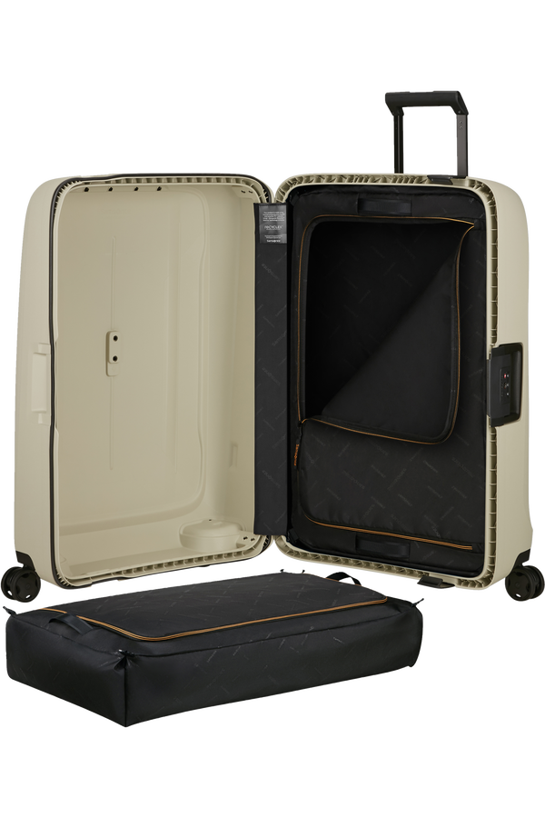 Mala de Viagem Média 69cm 4 Rodas Bege - Essens | Samsonite