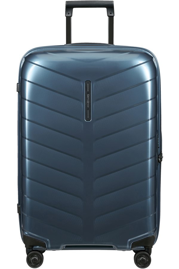 Mala de Viagem Média 69cm 4 Rodas Azul Cinza - Attrix | Samsonite