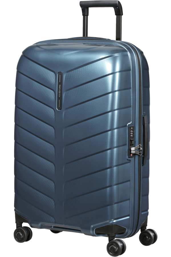 Mala de Viagem Média 69cm 4 Rodas Azul Cinza - Attrix | Samsonite