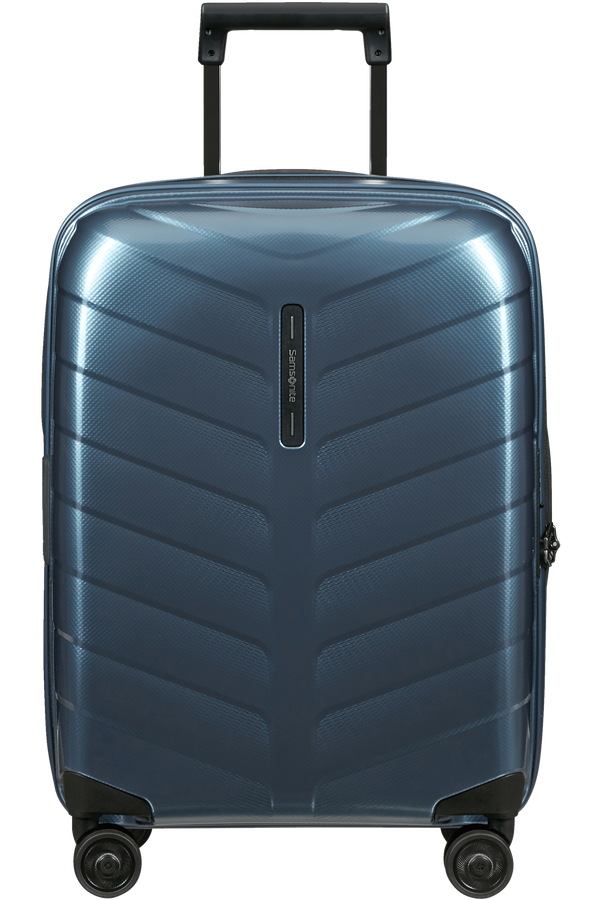 Mala de Cabine 55cm Expansível 4 Rodas Azul Cinza - Attrix | Samsonite