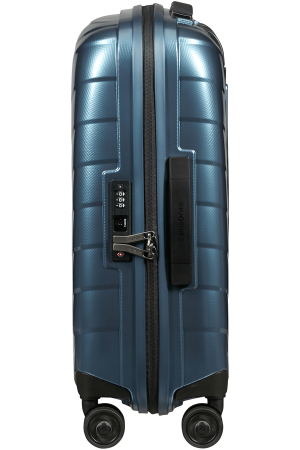 Mala de Cabine 55cm Expansível 4 Rodas Azul Cinza - Attrix | Samsonite