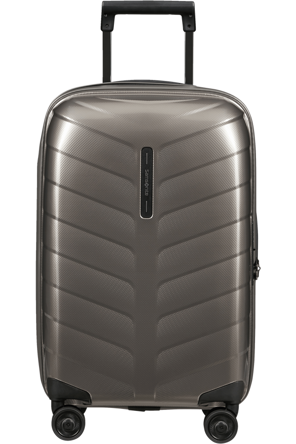 Mala de Cabine 55/35cm Expansível 4 Rodas Bege Dourado - Attrix | Samsonite