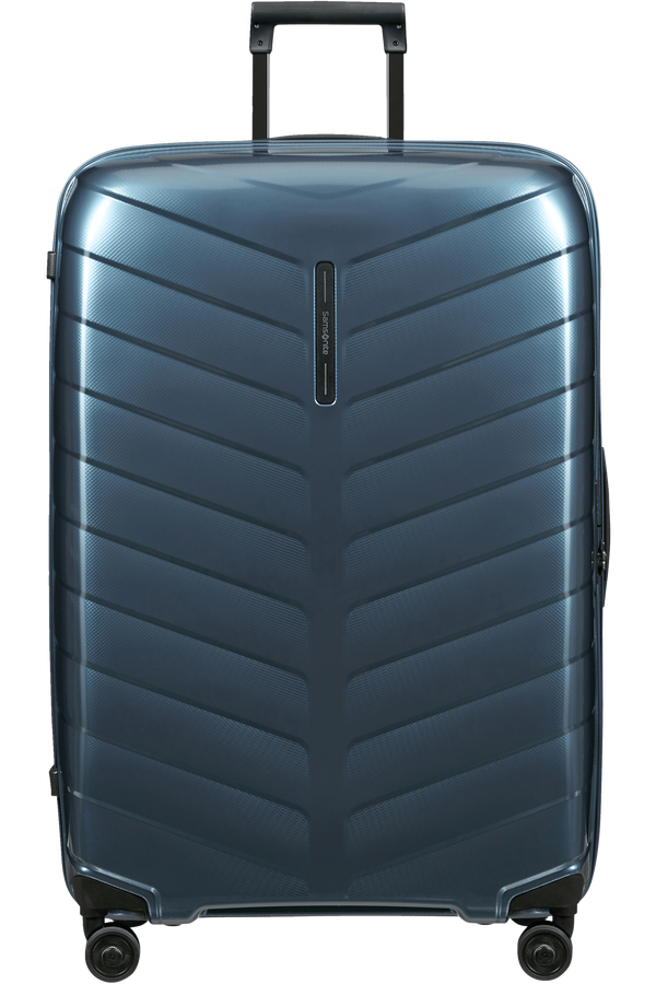 Mala de Viagem Extragrande 81cm 4 Rodas Azul Cinza - Attrix | Samsonite