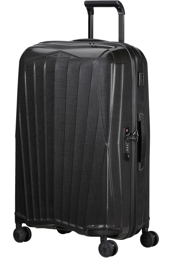 Mala de Viagem Média 69cm 4 Rodas Preto - Major-Lite | Samsonite