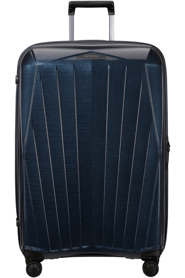 Mala de Viagem Grande 77cm 4 Rodas Azul Meia-Noite - Major-Lite | Samsonite