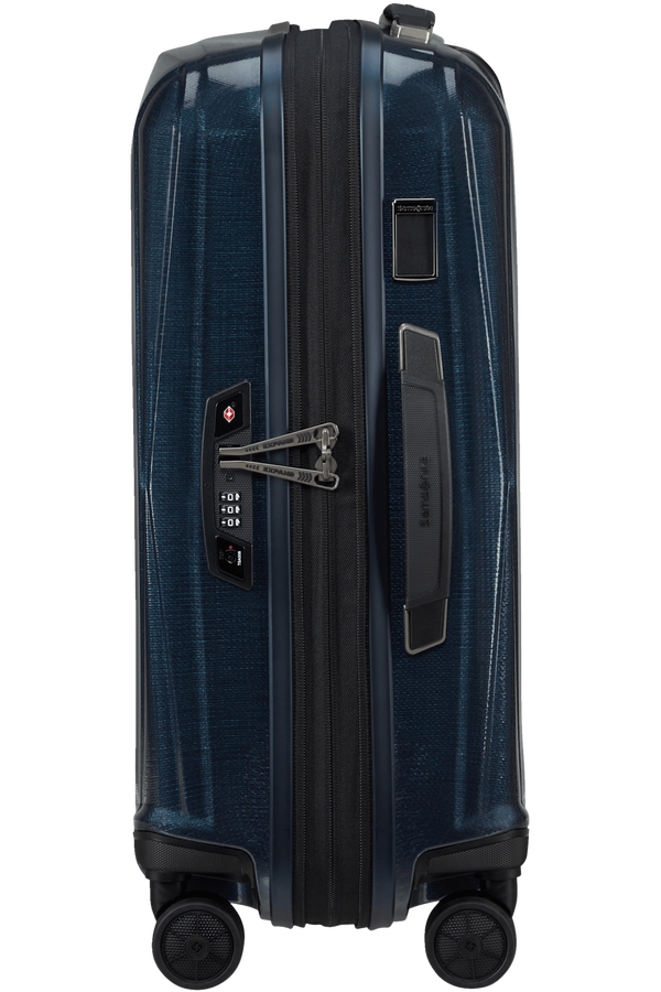 Mala de Cabine 55cm Expansível 4 Rodas Azul Meia-Noite - Major-Lite | Samsonite