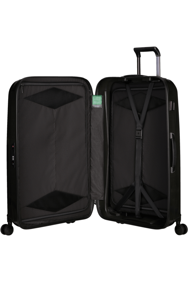 Mala de Viagem Grande 77cm 4 Rodas Preto - Major-Lite | Samsonite