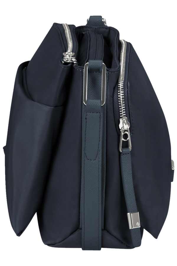Bolsa de Ombro M Azul Marinho - Be-Her | Samsonite