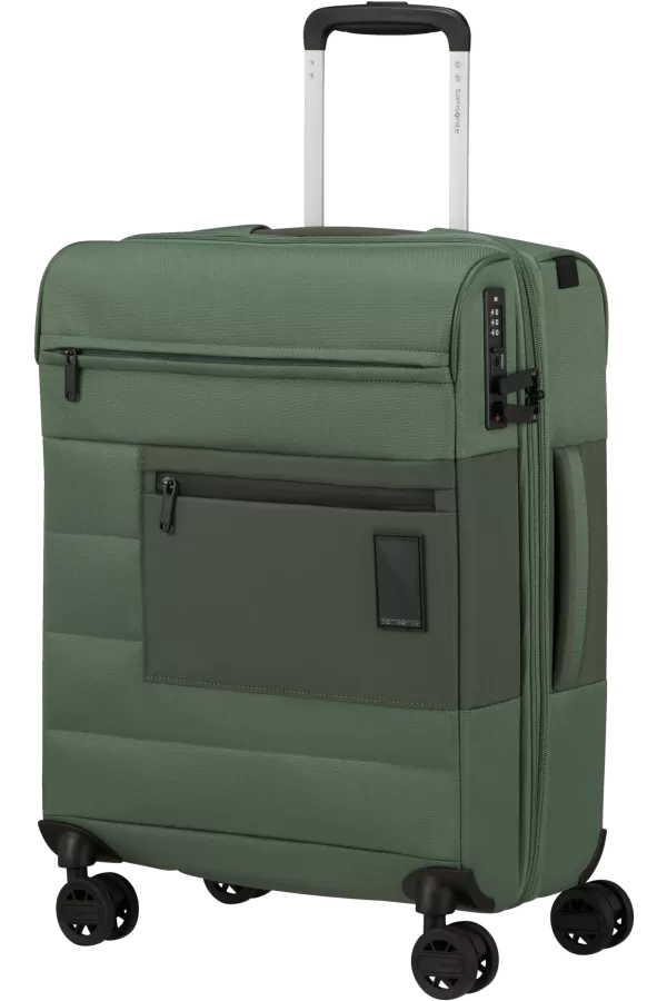 Mala de Cabine 55cm 4 Rodas Expansível Verde Pistachio - Vaycay | Samsonite