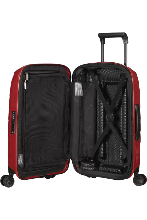 Mala de Cabine 55cm Expansível 4 Rodas Vermelha - Attrix | Samsonite