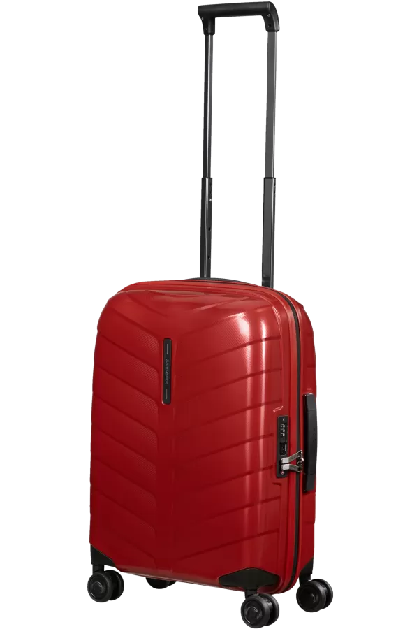 Mala de Cabine 55cm Expansível 4 Rodas Vermelha - Attrix | Samsonite