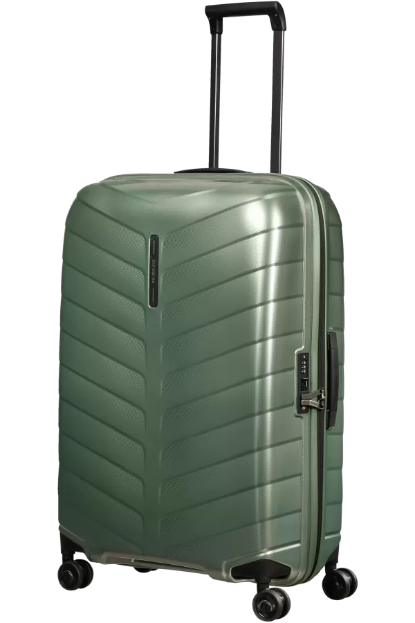 Mala de Viagem Grande 75cm 4 Rodas Verde Manjericão - Attrix | Samsonite