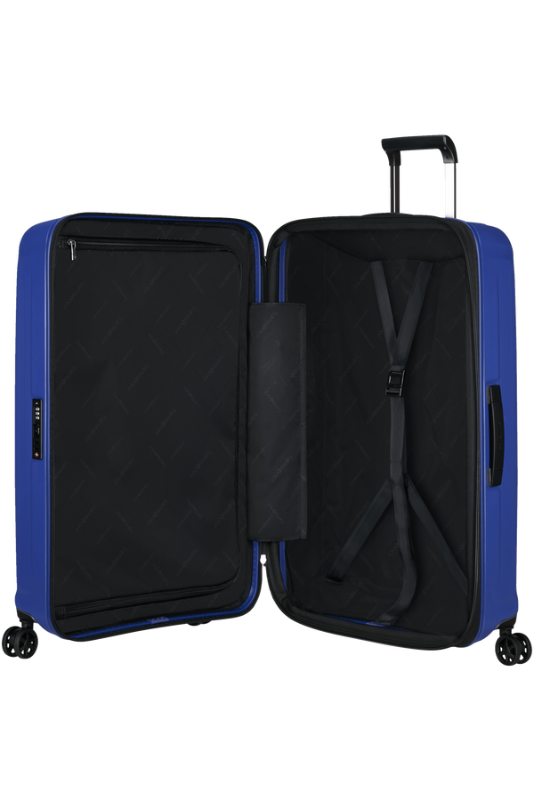 Mala de Viagem Grande 75cm Expansível 4 Rodas Azul Náutico Mate - Nuon | Samsonite