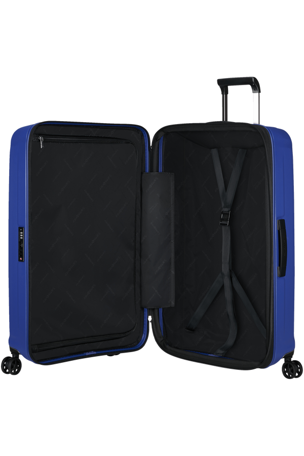 Mala de Viagem Extragrande 81cm Expansível 4 Rodas Azul Náutico Mate - Nuon | Samsonite