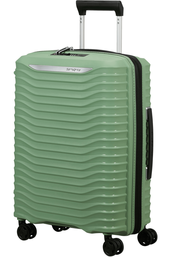 Mala de Cabine 55cm Expansível 4 Rodas Verde Pedra - Upscape | Samsonite