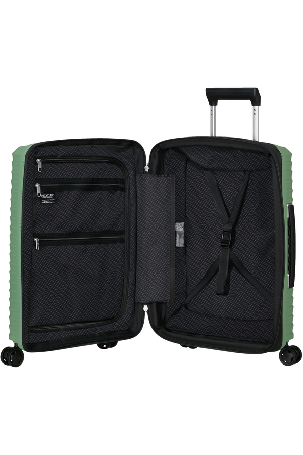 Mala de Cabine 55cm Expansível 4 Rodas Verde Pedra - Upscape | Samsonite