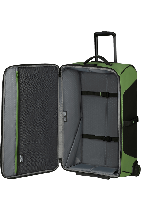 Saco de Viagem Médio 67cm 2 Rodas Verde Pedra - Ecodiver | Samsonite