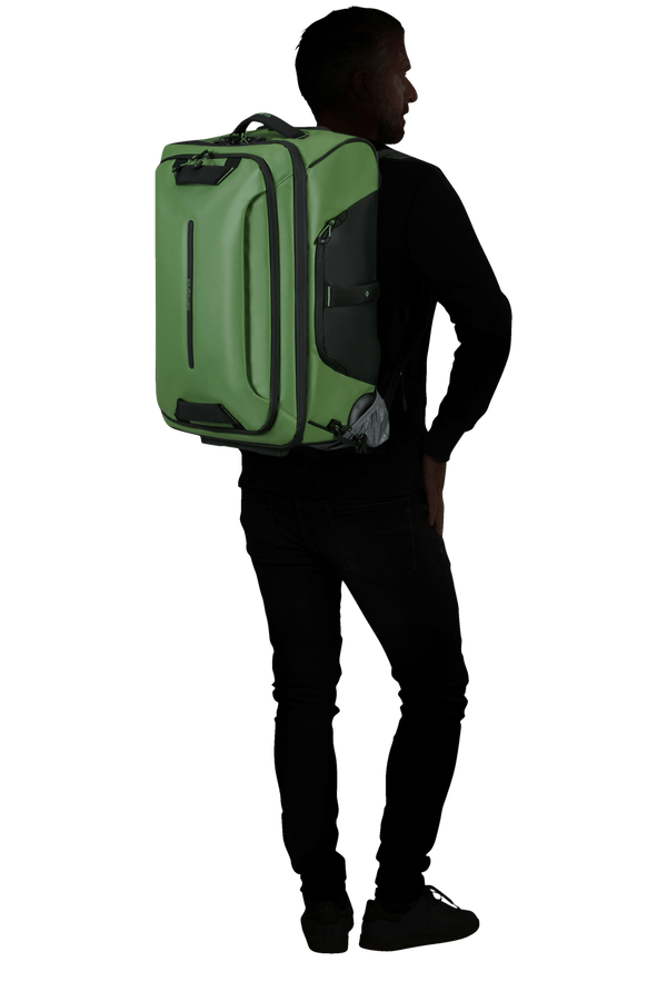 Saco/Mochila de Viagem 55cm 2 Rodas Verde Pedra - Ecodiver | Samsonite