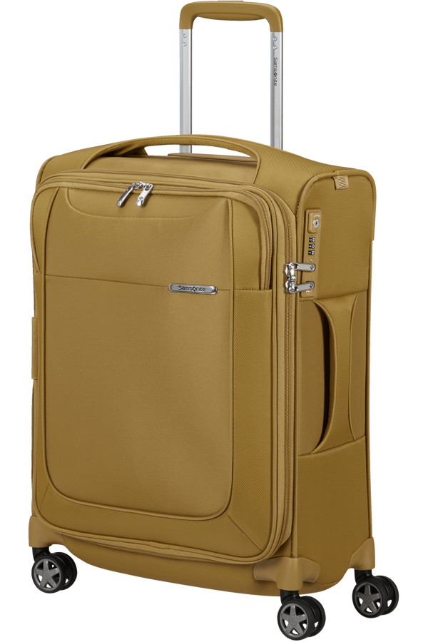 Mala de Cabine 55cm Expansível 4 Rodas Mostarda - D'Lite | Samsonite