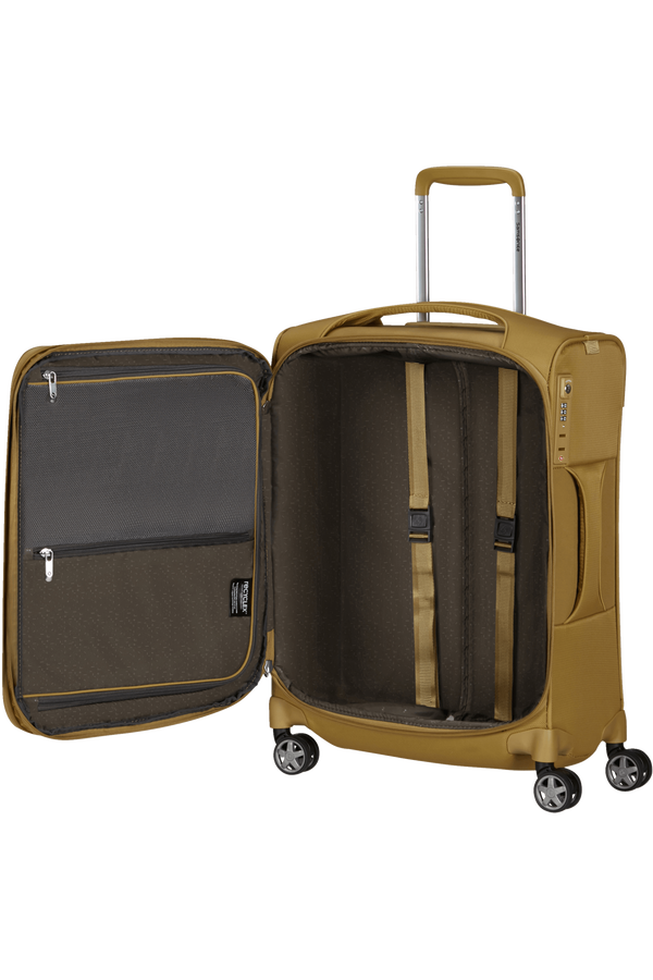 Mala de Cabine 55cm Expansível 4 Rodas Mostarda - D'Lite | Samsonite