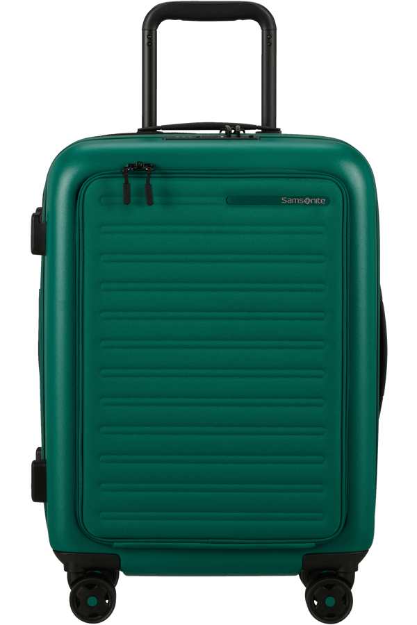 Mala de Cabine 55cm Expansível com Acesso Frontal Verde Selva - StackD | Samsonite