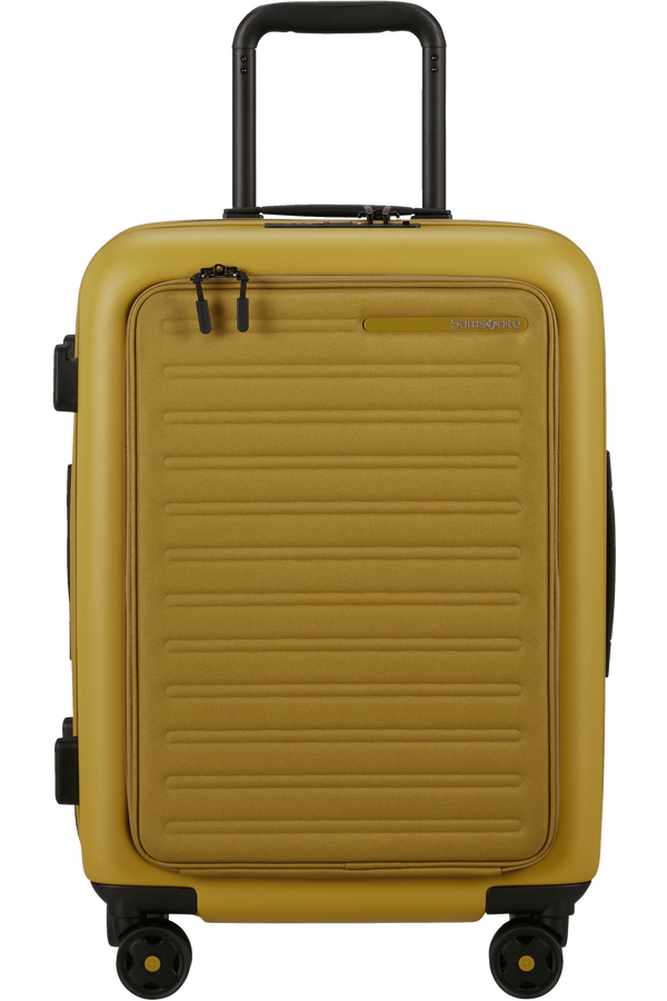 Mala de Cabine 55cm Expansível com Acesso Frontal  Mostarda - StackD | Samsonite