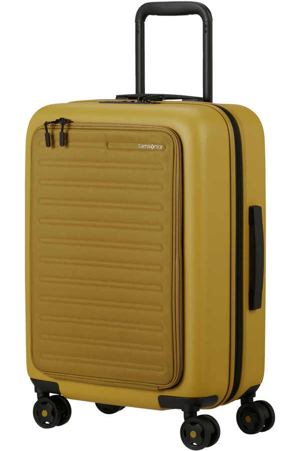 Mala de Cabine 55cm Expansível com Acesso Frontal  Mostarda - StackD | Samsonite