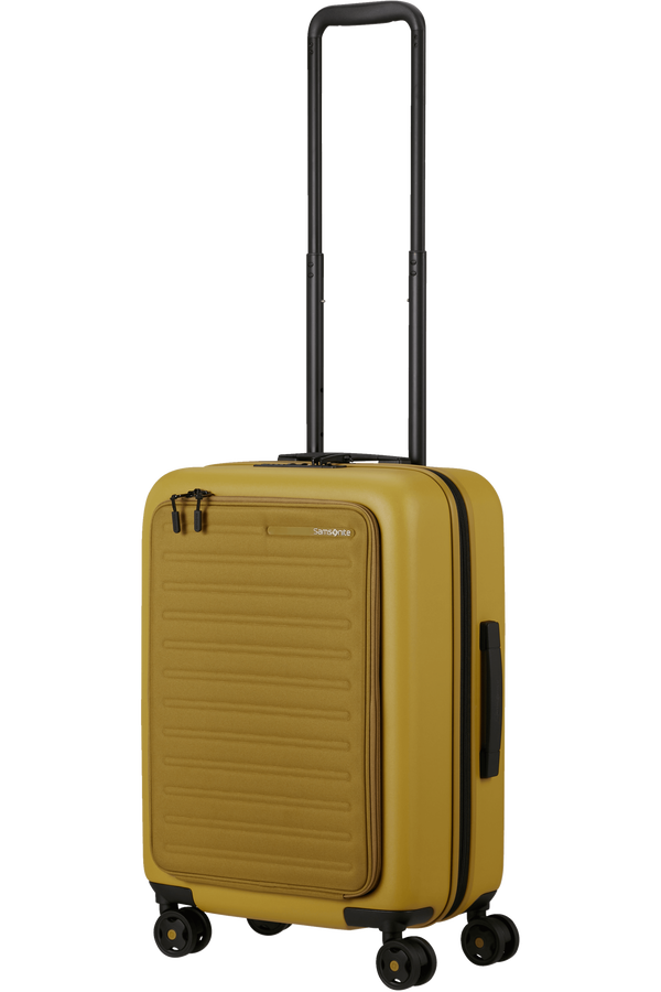 Mala de Cabine 55cm Expansível com Acesso Frontal  Mostarda - StackD | Samsonite