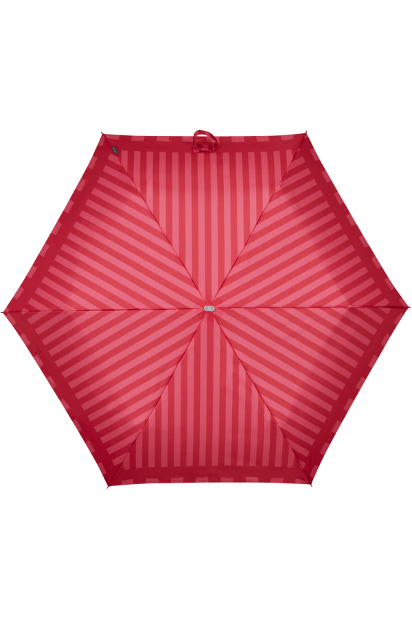 Guarda-Chuva Mini Desdobrável Manual Listras Fuchsia - Alu Drop S | Samsonite