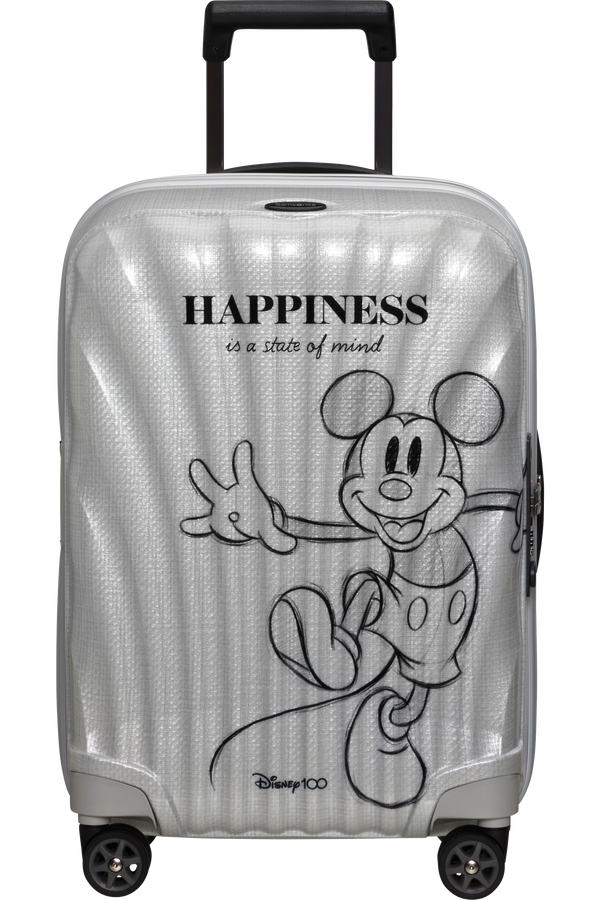 Mala de Cabine 55cm 4 Rodas Expansível Disney 100 Anos Mickey - C-Lite | Samsonite
