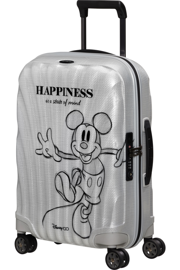 Mala de Cabine 55cm 4 Rodas Expansível Disney 100 Anos Mickey - C-Lite | Samsonite