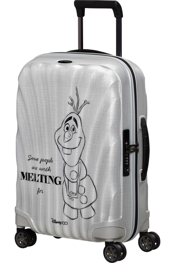 Mala de Cabine 55cm 4 Rodas Expansível Disney 100 Anos Olaf - C-Lite | Samsonite