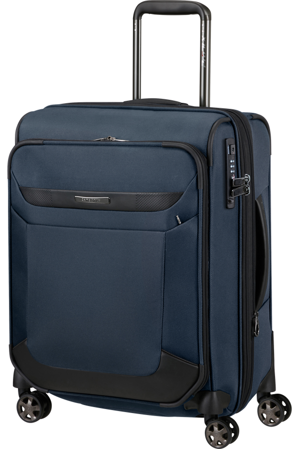 Mala de Cabine 55cm 4 Rodas Expansível Azul - Pro-DLX 6 | Samsonite