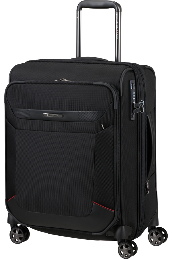 Mala de Cabine 55cm 4 Rodas Expansível Preta - Pro-DLX 6 | Samsonite