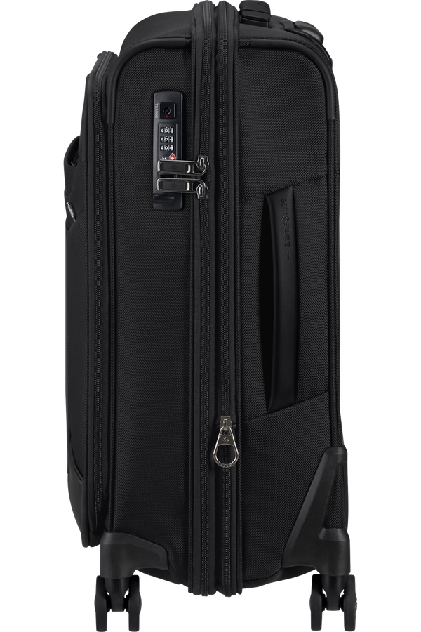 Mala de Cabine 55cm 4 Rodas Expansível Preta - Pro-DLX 6 | Samsonite
