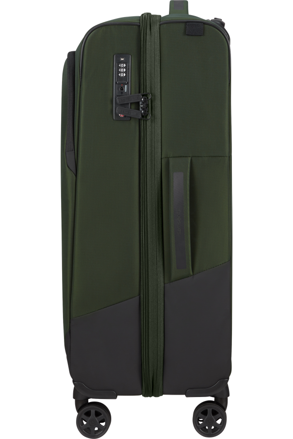 Mala de Viagem Média 66cm 4 Rodas Expansível Verde Terra - Biz2Go TRVL | Samsonite
